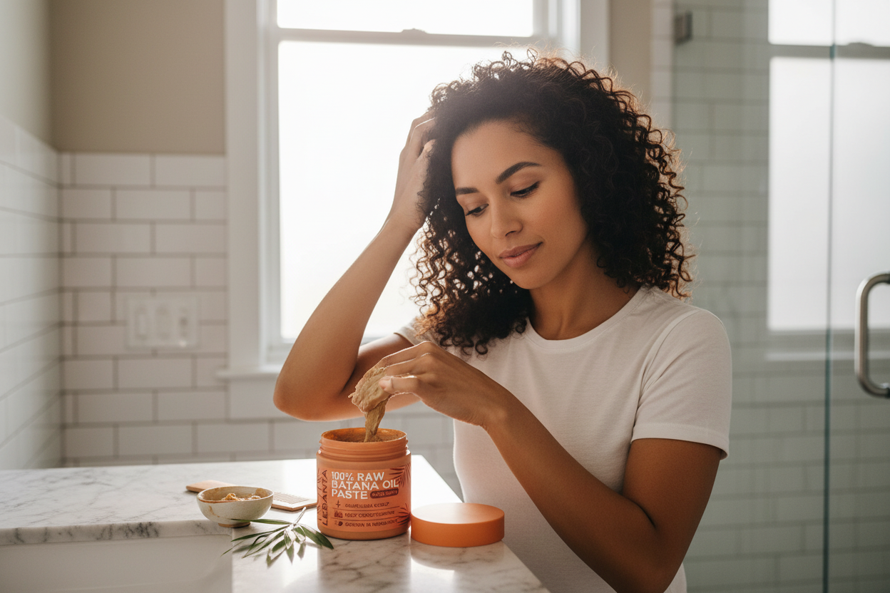 Batana Oil at Home - Clear Label